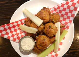 Funeral potatoes in Utah | Eat Your World Deep-fried balls of funeral potatoes, a Utah (and Mormon) classic dish