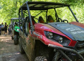 Offroading on the Hatfield and McCoy Trails in West Virginia