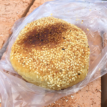 Shaobing, Beijing flatbreads – Beijing, China Shaobing, crispy outside and flaky inside, one of several traditional Beijing flatbreads