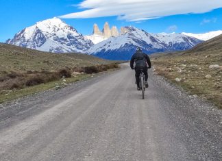 Biking Torres Del Paine National Park Patagonia